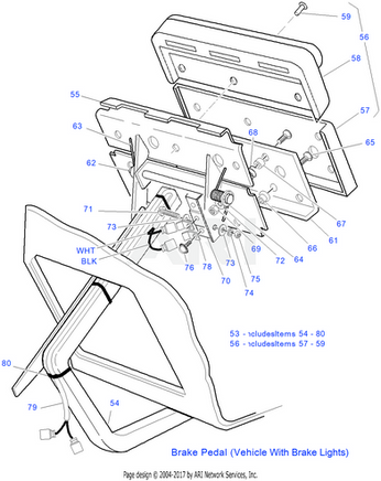 PIN, PARKING BRAKE* - EZGO OEM | Canyon Lake Mobile