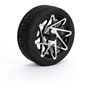 ASM,205/35R14 SATIN BLACK/MACHINED CB2