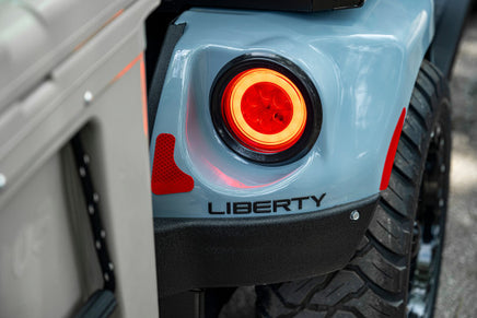 DECAL,3D,LIBERTY,BLACK