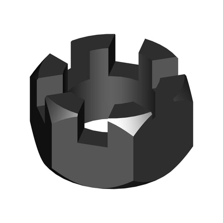 NUT,CSTL,3/4-16