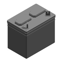 BATTERY,12V,U1,TOP POST - EZGO OEM | Canyon Lake Mobile