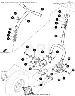 BRACKET,FORK,RH