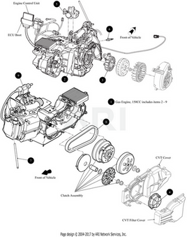 SVC-SEAL,OIL,CRANK,LH,150CC,ISG EFI - EZGO OEM | Canyon Lake Mobile