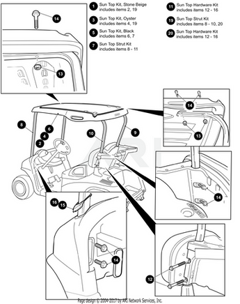 SVC-GROMMET, IP WITH TOP LH
