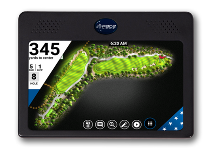 7-in. Enhanced Pace GPS Display Screen