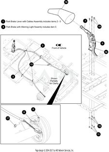 HARNESS,SWITCH,PARK BRAKE - EZGO OEM | Canyon Lake Mobile