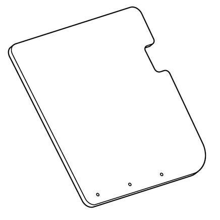 DECK, PLASTIC, FRONT