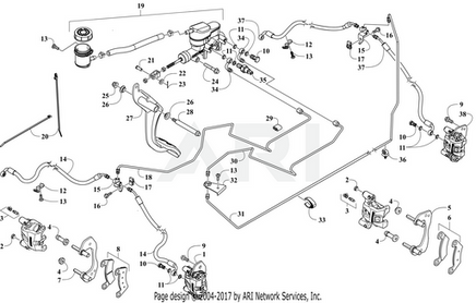 Brake Line - EZGO OEM | Canyon Lake Mobile