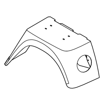 FENDER,REAR,RND,TAIL LIGHT,LH