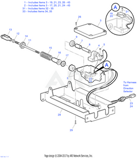 PEDAL ASY ACCEL - EZGO OEM | Canyon Lake Mobile