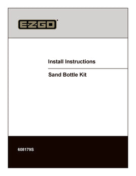 INSTRUCTIONS-SAND BOTTLE KIT