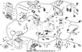 HARNESS/DIA,MAIN-018 MOD CUSH-DIESEL - EZGO OEM | Canyon Lake Mobile