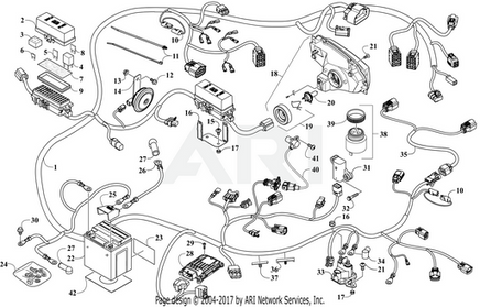 HARNESS/DIA,MAIN-018 MOD CUSH-DIESEL - EZGO OEM | Canyon Lake Mobile
