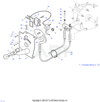 SHIFT CONTROL ASSY-MG5/SHUTTLE - EZGO OEM | Canyon Lake Mobile