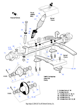 SCREW, CAP-HEX HEAD 7/16-14 UNC-2A - EZGO OEM | Canyon Lake Mobile