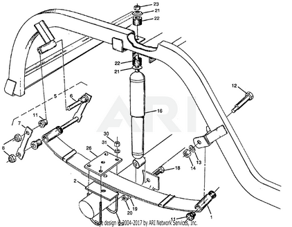 U-BOLT-AXLE