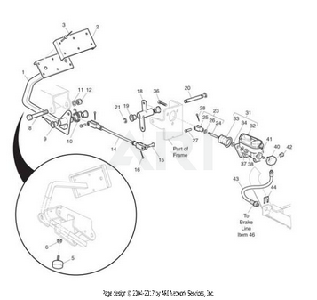 ASSEMBLY, LINGAGE ROD