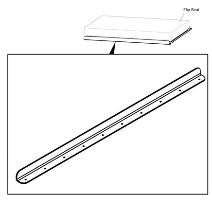 BRACKET,REINF FLIP SEAT