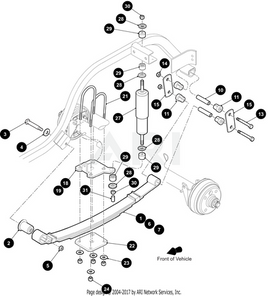 U-BOLT (2-3/8 DIA TS11 AXLE) 4.5