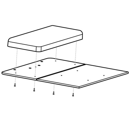 SEAT BOT,TAN,ECON-ASSY
