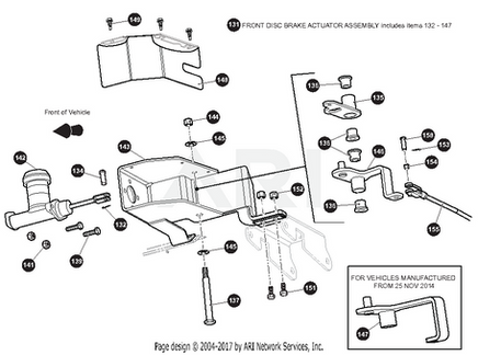 WLDMT,BRKT,PIVOT,LOWER BRAKE - EZGO OEM | Canyon Lake Mobile