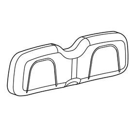 VINYL&FOAM,SEAT BACK,BLACK