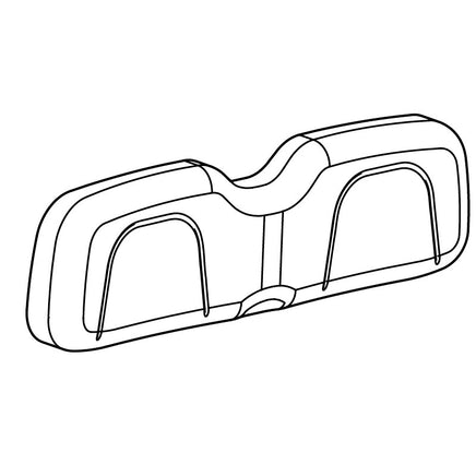 VINYL&FOAM,SEAT BACK,BLACK