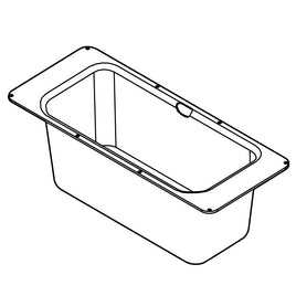 BUCKET,RR FACING SEAT,PLASTIC