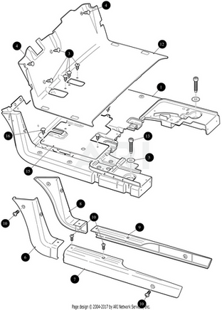 COVER, PEDAL, PLASTIC