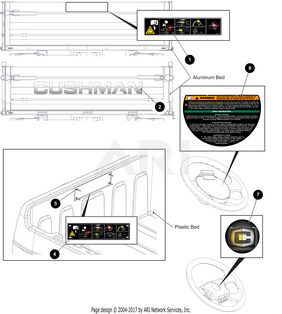 LABEL,BED LOAD,PLASTIC BED,800LB