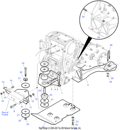 SCREW-H-5/16 X 18 X 1 1/8 - EZGO OEM | Canyon Lake Mobile