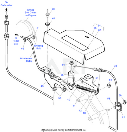 CLIP-CABLE - EZGO OEM | Canyon Lake Mobile