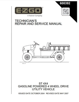Tech's Repair/service manual-ST 4X4