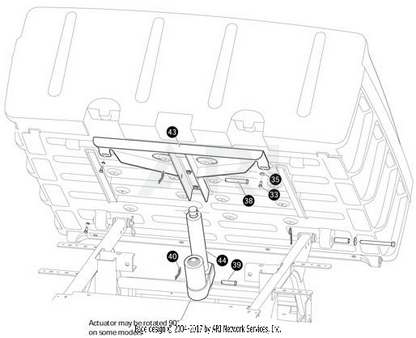 WELDMENT, CHANNEL OUTRIGGER