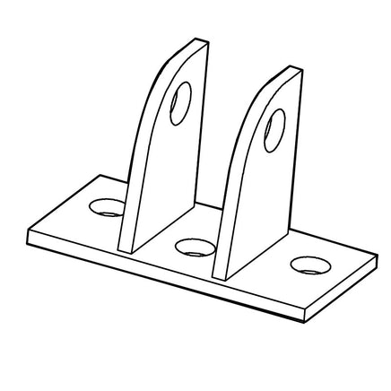 BRKT WELD ELEC LIFT PLAIN