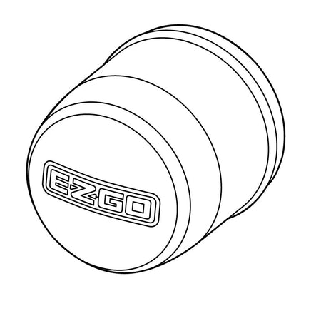WHEEL CAP,CROME,W/SNAP RING