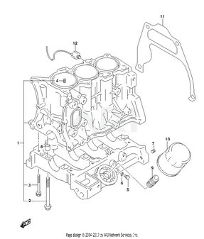 Cushman Oil Filter AY - EZGO OEM | Canyon Lake Mobile