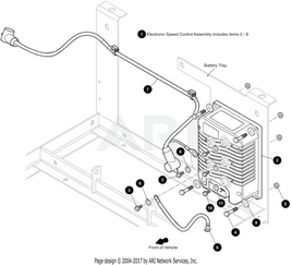 SVC-CTRL,PROGD,EXPRESS L6 72V-KIT - EZGO OEM | Canyon Lake Mobile