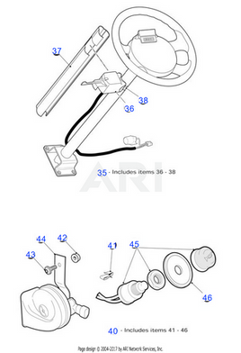 KIT, HORN ASSEMBLY RXV