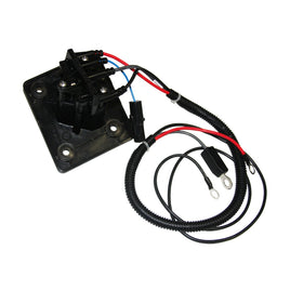 RECEPTACLE,CHGR,48V,DELTA_Q (USE RIVETS) - EZGO OEM | Canyon Lake Mobile