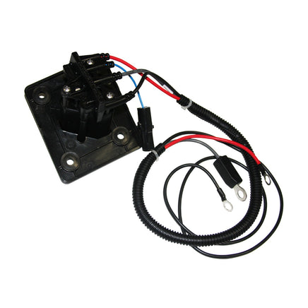 RECEPTACLE,CHGR,48V,DELTA_Q (USE RIVETS) - EZGO OEM | Canyon Lake Mobile