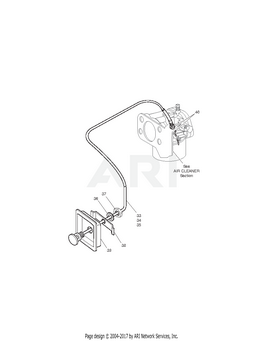 CHOKE CONTROL ASSY-MG5/SHTL - EZGO OEM | Canyon Lake Mobile