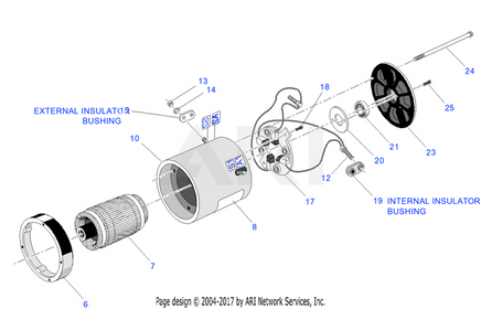 MOTOR-ELE-FLEET-DCS-ADC - EZGO OEM | Canyon Lake Mobile