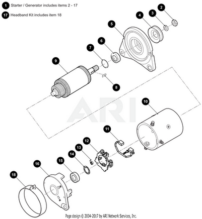 SVC-DRIVE END HEAD,AMD - EZGO OEM | Canyon Lake Mobile