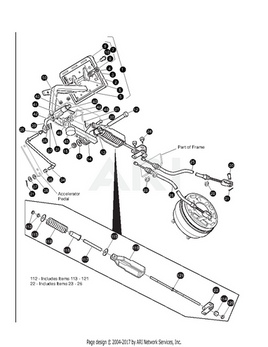 CABLE,BRAKE-74.81 - EZGO OEM | Canyon Lake Mobile