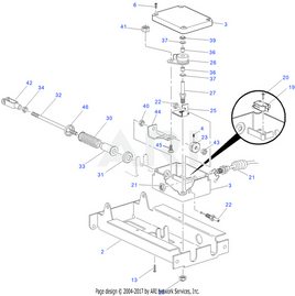 CABLE-ACCELERATOR-GAS-MG2/TXT - EZGO OEM | Canyon Lake Mobile