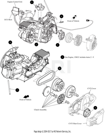 SVC-SPRING,ADJUST SCREW,THROTTLE,ISG EFI - EZGO OEM | Canyon Lake Mobile