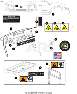 DECAL,SHUTTLE 6 72V