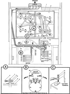 WIRE ASSY#6BLK8 - EZGO OEM | Canyon Lake Mobile