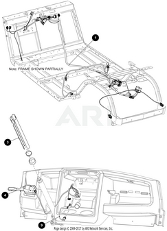HARNESS,ADV BATT,LWB-ASSY - EZGO OEM | Canyon Lake Mobile